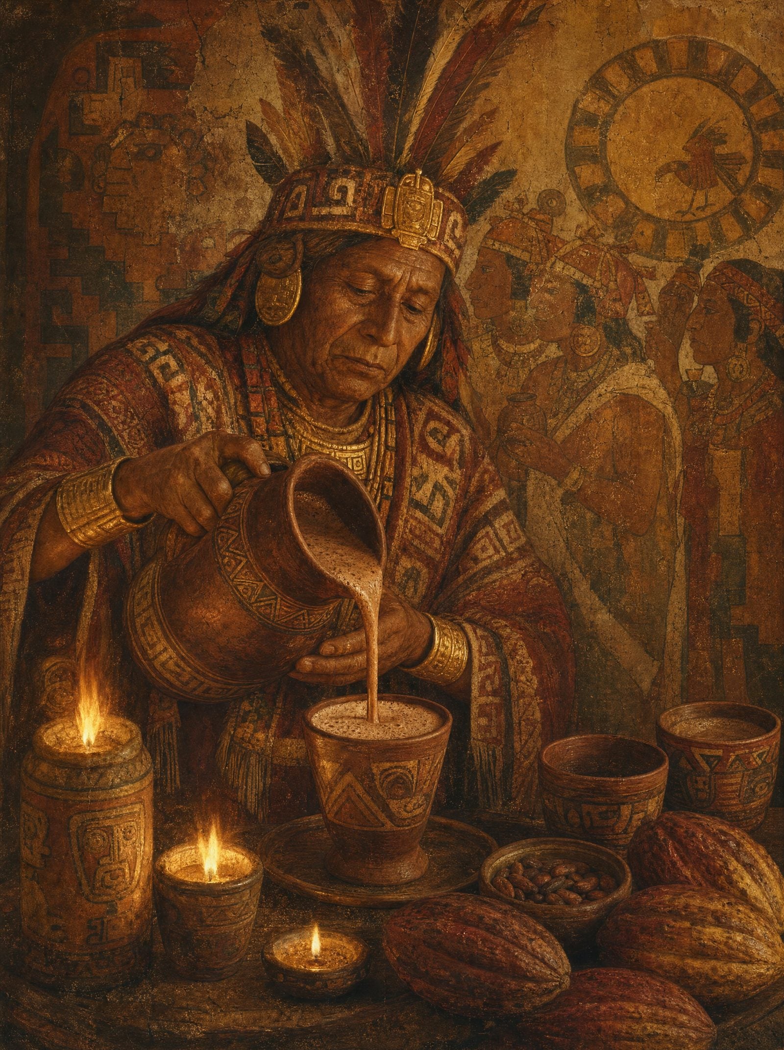 Ancient Peruvian cacao ceremony