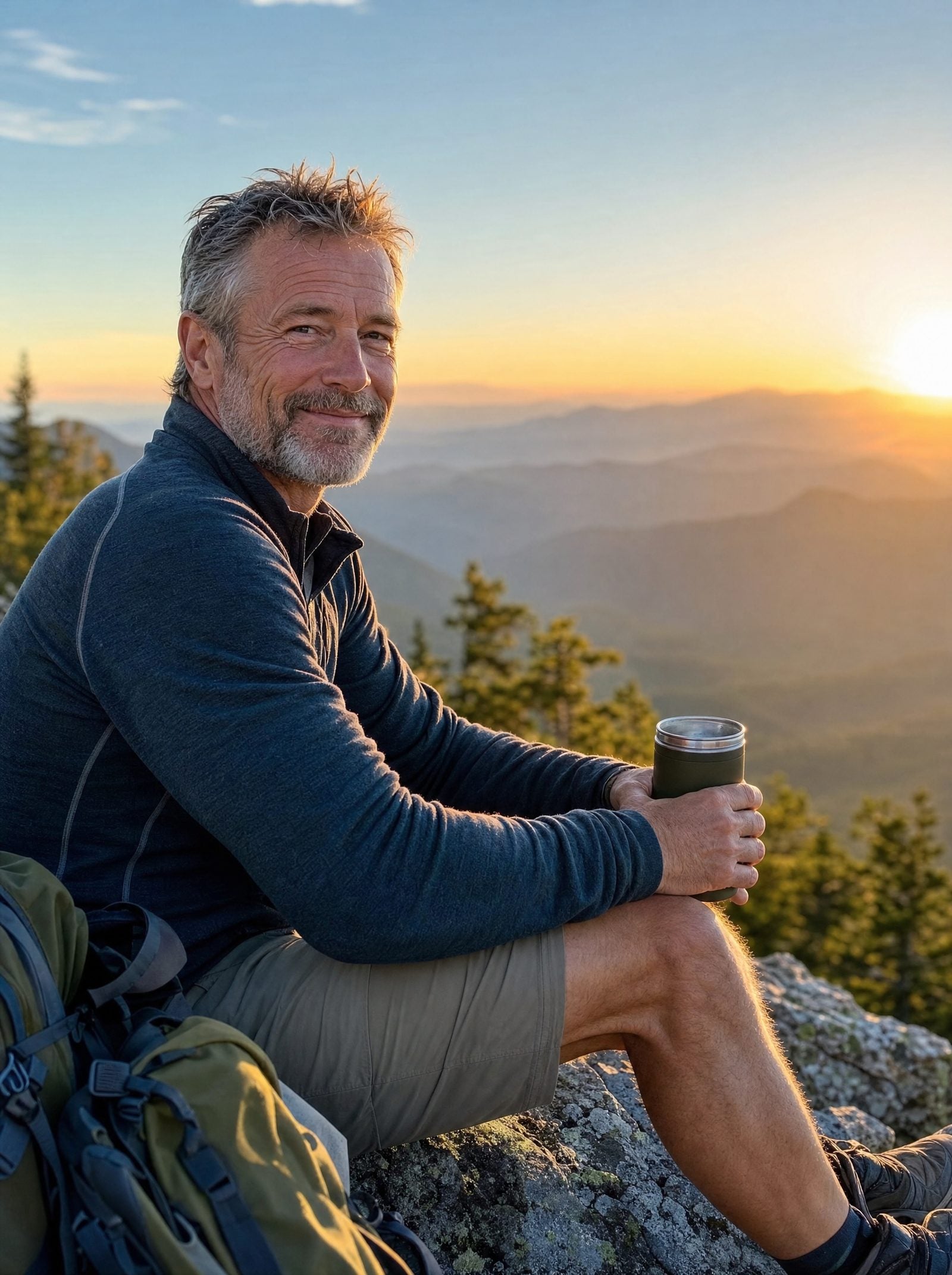 Energized at sunrise